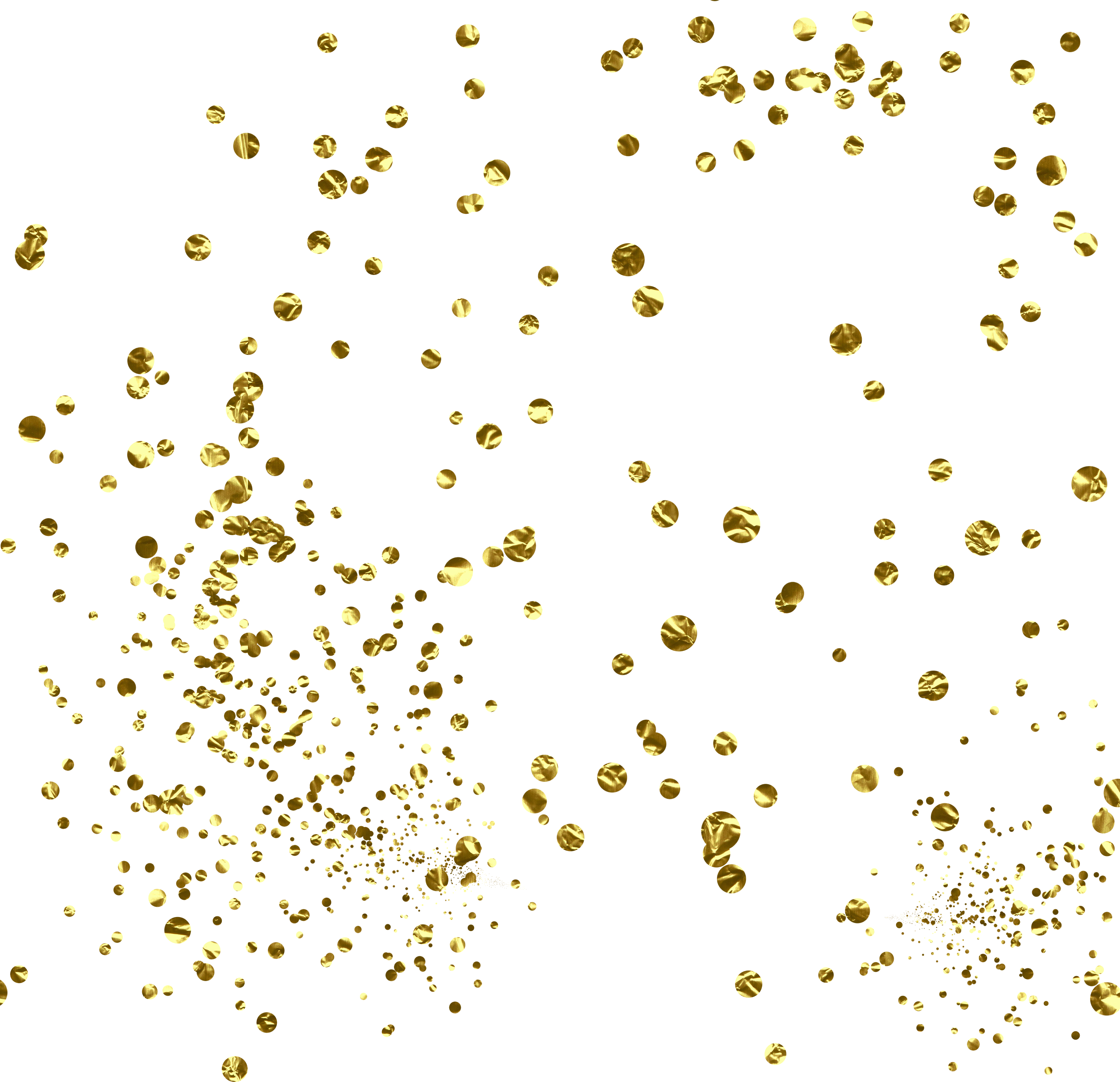 Gold Confetti Overlay 1 | Linda Ugelow