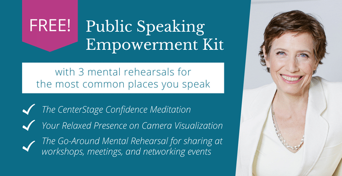 Speaking confidence empowerment kit