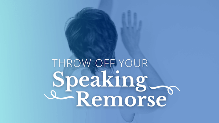 Speaking Remorse